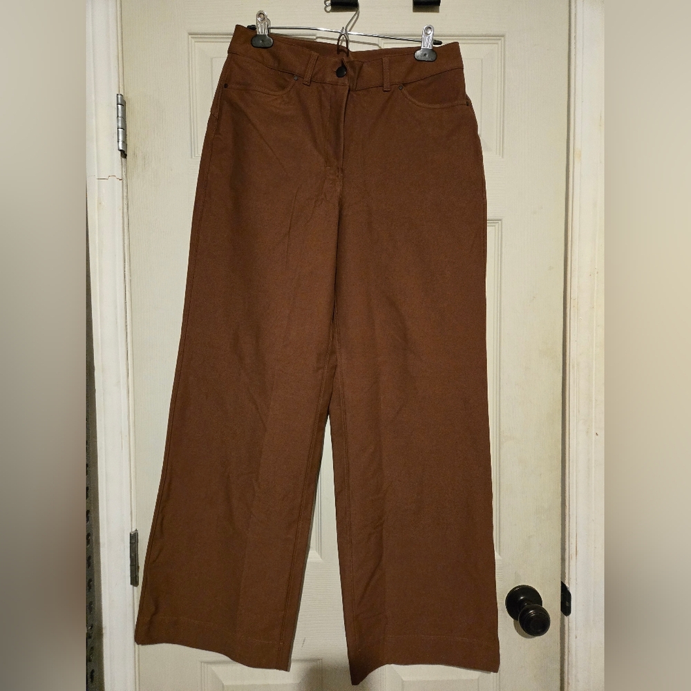 Brown Lululemon City Sleek Pants NWT